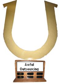 The 2008 Horses Awards for Awful Outsourcing