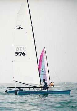 Andy sailing