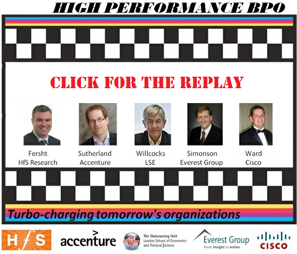 And for you low performers who missed the high performance BPO discussion… here’s the replay