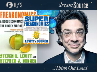 It’s true! Freakonomics’ Stephen Dubner is coming to dreamSource…