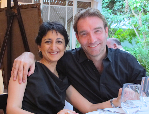 HfS new Managing Director, Tom Reuner with wife Ayesha